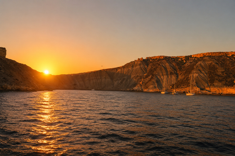Mellieha: Premium Sunset Cruise Experience