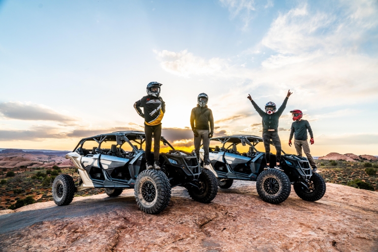 Moab: Can-Am X3 Exclusive Guided Adventure on Hell's Revenge 4 Seat Can-Am Mav X3 1000 Turbo
