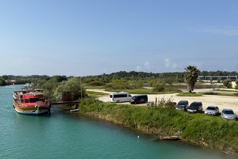 Manavgat Boat & Bazaar Tour from Alanya, Side, Antalya From Alanya,Side: Manavgat River Boat Trip with Waterfall V