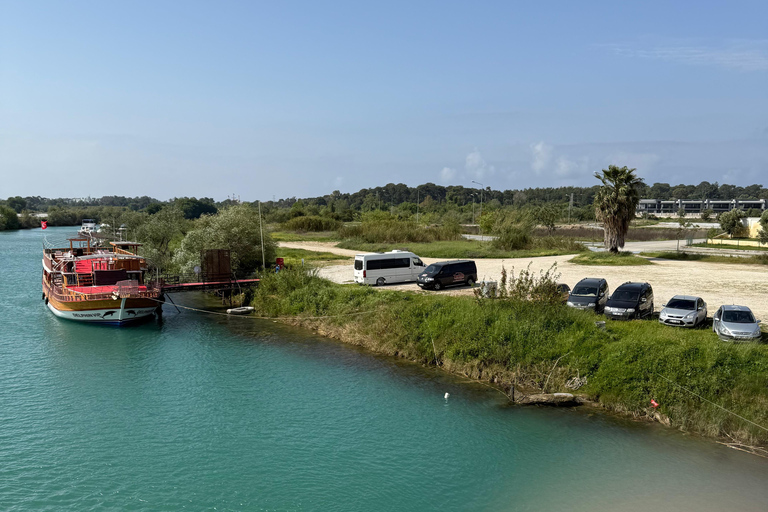 Manavgat Boat & Bazaar Tour from Alanya, Side, Antalya From Alanya,Side: Manavgat River Boat Trip with Waterfall V