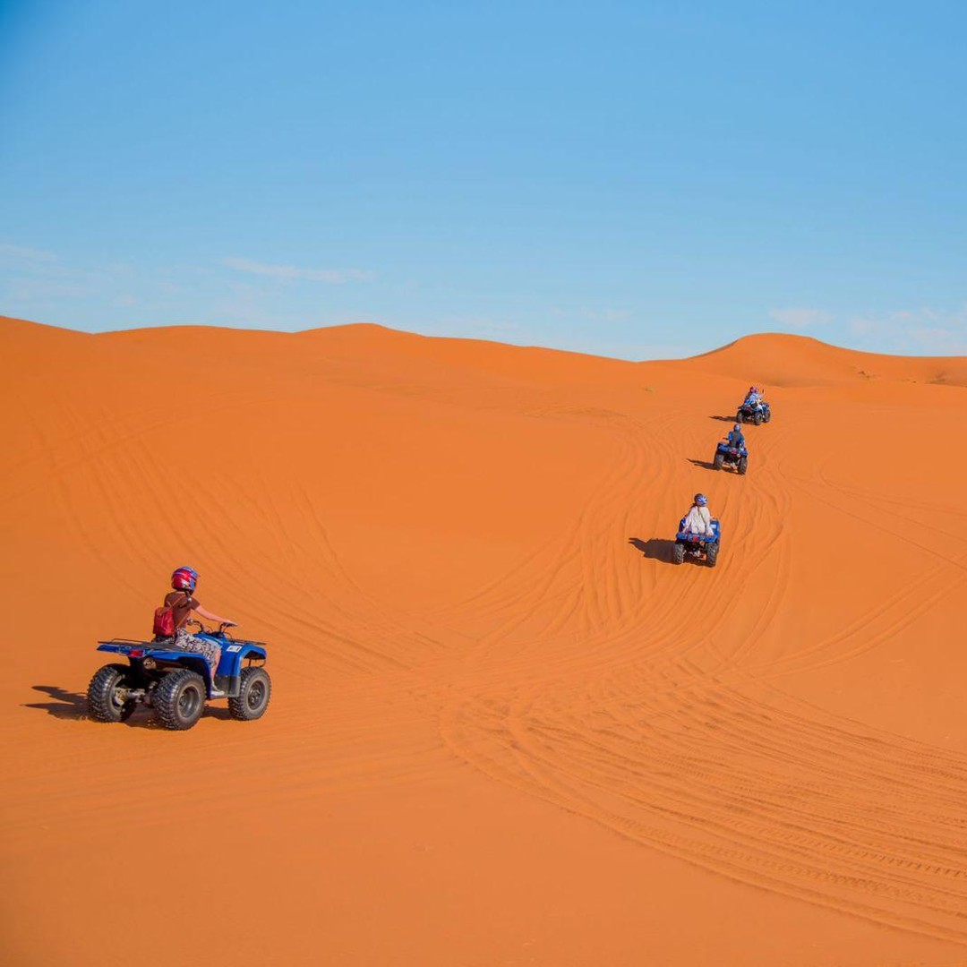 Merzouga : Circuit des dunes de l'Erg Chebbi en Quad