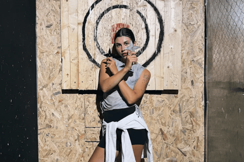 Phuket : lancer de hache avec couteau, shuriken et tir à l&#039;arc en optionForfait 1 activité