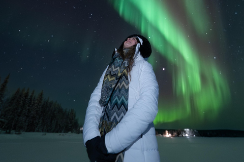 Rovaniemi: 5-star Northern Lights Tour + Pro Photos & Videos Aurora Hunting Photo Tour - another best seller ♥︎♥︎♥︎♥︎♥︎