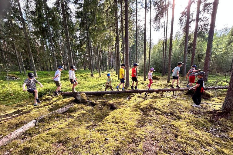 Helsinki: Guided Nature Experience with Campfire and Meal Private Experience from Helsinki