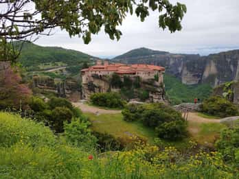 From Volos : Meteora Monasteries and Rocks Guided Tour