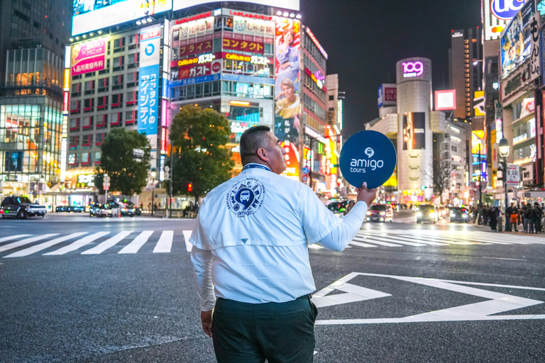 Tokyo : billets pour Shibuya Sky et visite guidée à pied de la villeBillet d'entrée au coucher du soleil