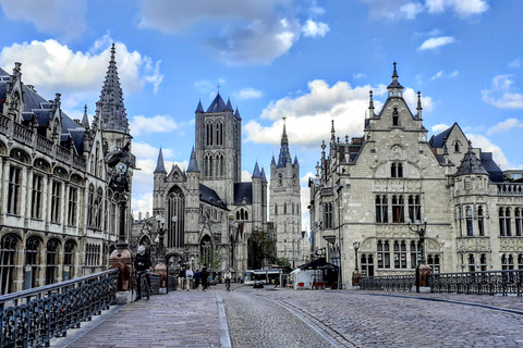 布鲁日根特一日旅行（布鲁塞尔豪华车）布鲁日和根特一日旅行（从布鲁塞尔出发，乘坐豪华车）