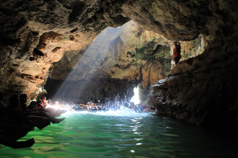 Goa Pindul Cave & Timang Beach Shared Day Tour