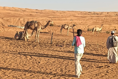 From Muscat: Bedouin Visit, Desert Sunset & Stargazing Tour