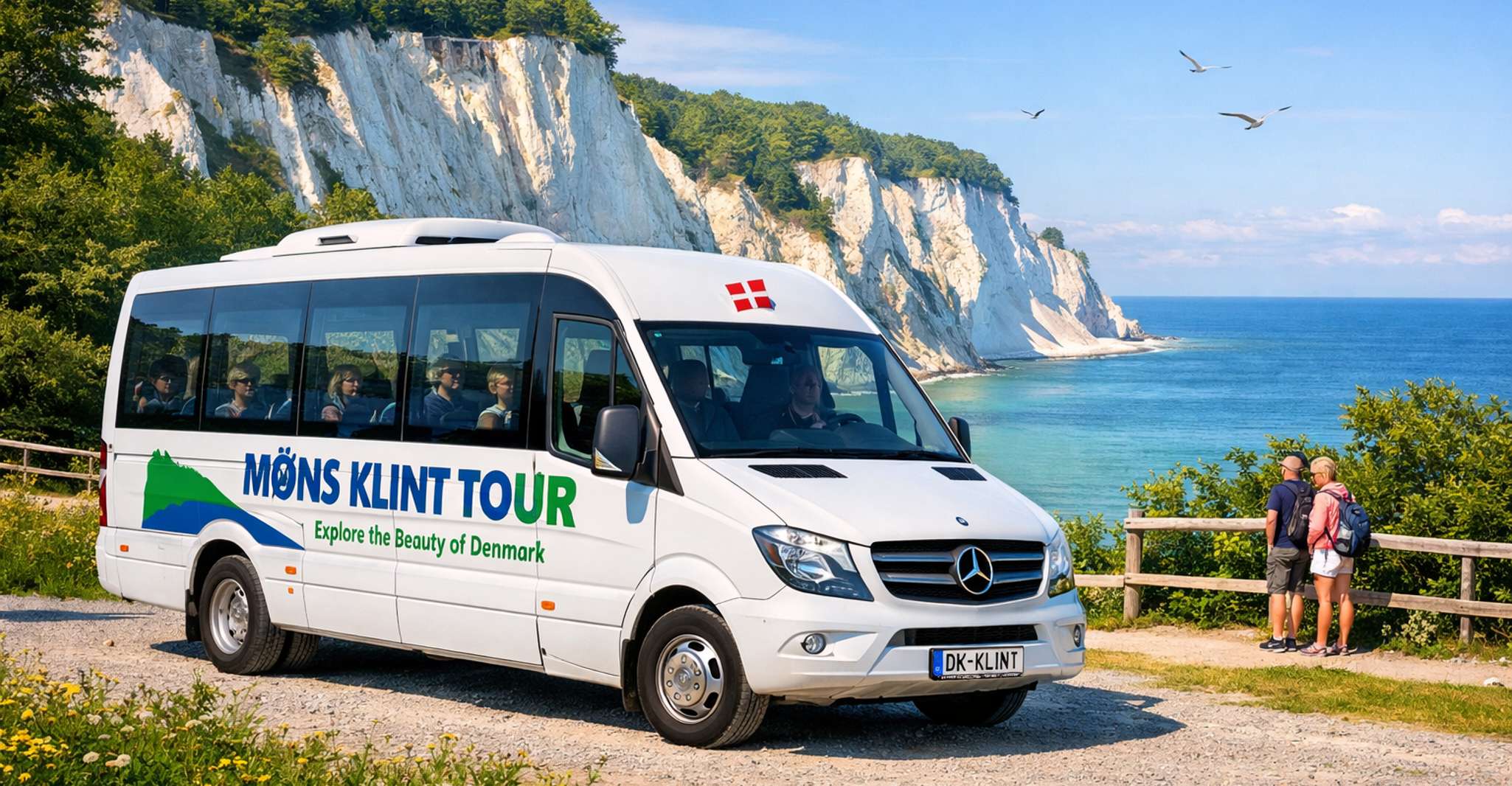 From Copenhagen: Round-Trip to Møns Klint and Forest Tower