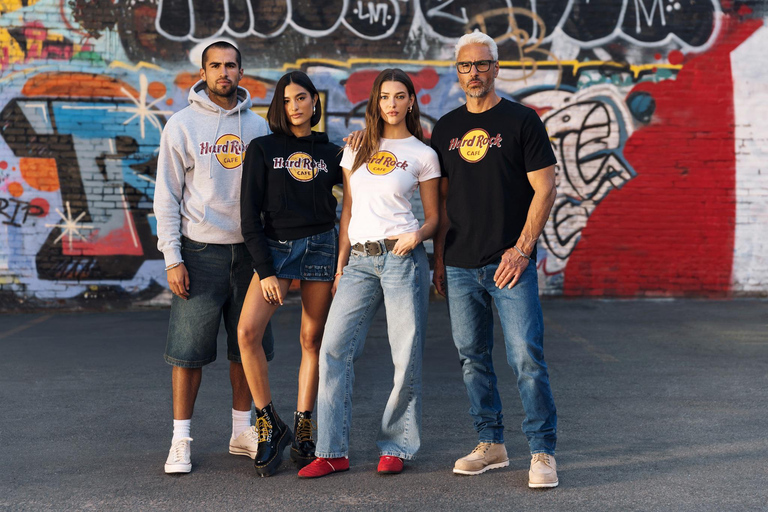 Vienna: Hard Rock Cafe with Set Menu for Lunch or Dinner Electric Menu