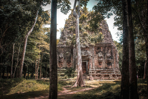 Viagem de 1 dia para Sambor Preikuk, Kuhak Nokor e Spider Market