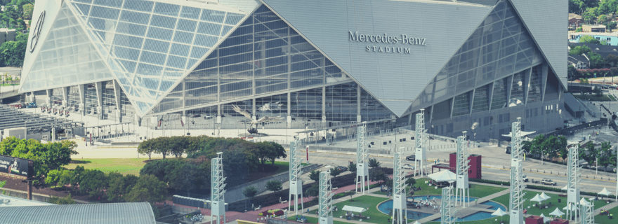 Atlanta : Match des Falcons d'Atlanta au Mercedes Benz Stadium