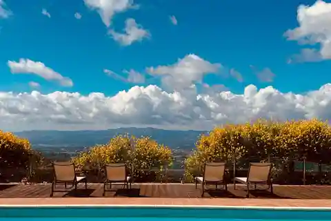 Spend a day in a resort in the Tuscan countryside