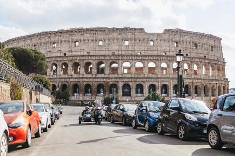 Rome: hoogtepunten Vespa-tour met koffie en gelato