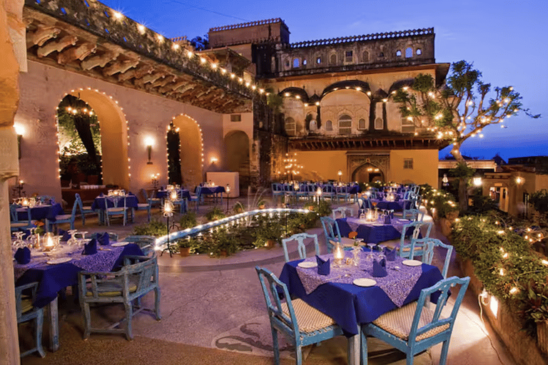 From Delhi: Neemrana Fort, Village Walk and Lunch