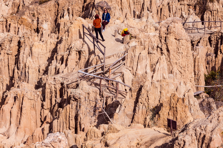 La Paz : visite guidée de la vallée de la Lune avec vue sur les AndesLa Paz: Moon Valley Guided Tour with Andes Views