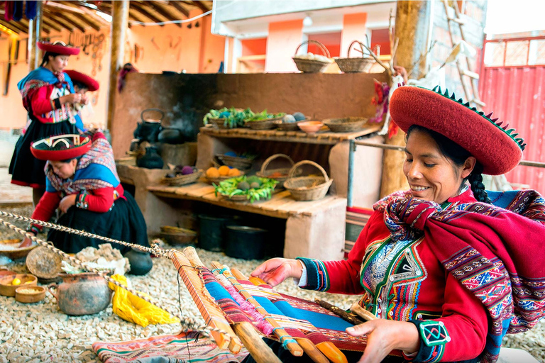 VIP Guided Tour to the Sacred Valley + Moray/Maras with Premium Service VIP Sacred Valley Tour + Moray/Maras with a stop at the Textile Center + Jewelry
