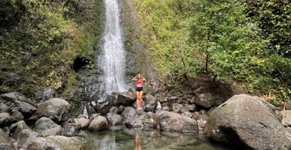 Lulumahu Falls Guided Hike with Waterfall Swim