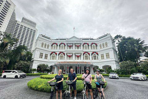Singapore: Food and Bike Tour - Downtown