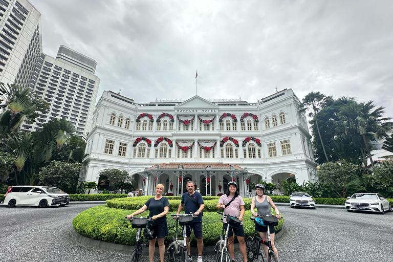 Singapore: Food and Bike Tour - Downtown