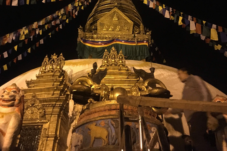 Promenade culturelle : Stupa de Boudha et Pashupatinath avec un guide