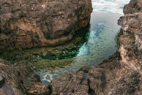 From Bali: Snorkeling at Manta Point Nusa Penida & Land Tour Snorkeling and West Land Tour (Meeting Point - Sanur Port)