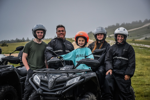 From Split: Cetina Family Quad Tour with Picnic Single Rider