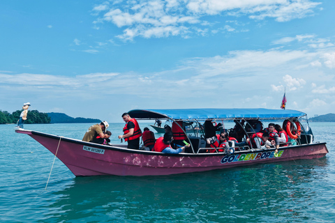 Langkawi Island Hopping Speedboat with BBQ & Fishing Options Shared Island Hopping with Cenang & Tengah Hotel Transfers