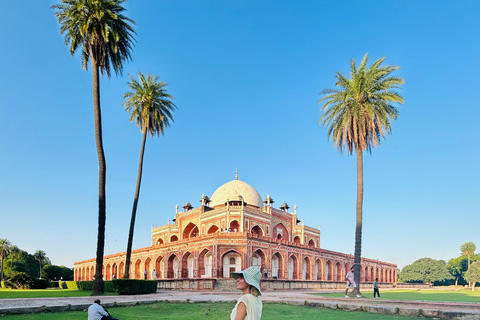 Delhi: Jama Masjid, Qutub Minar &amp; Humayun’s Tomb Tour By CarDelhi: Tour with Car, Driver, Guide Entrance Fees and Lunch