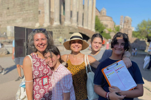 Rzym dla dzieci: Zwiedzanie Koloseum i Forum RomanumRoma para niños: Coliseo y Foro Romano