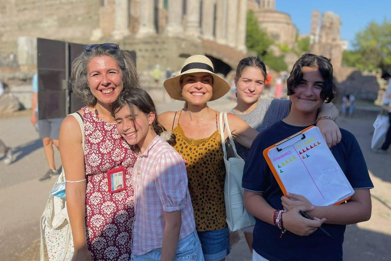 Rzym dla dzieci: Zwiedzanie Koloseum i Forum RomanumRoma para niños: Coliseo y Foro Romano
