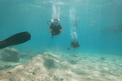 Chania : Essai de plongée sous-marine 2 plongées à terre (recevoir la certification)
