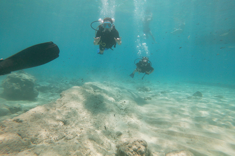 Chania : Essai de plongée sous-marine 2 plongées à terre (recevoir la certification)