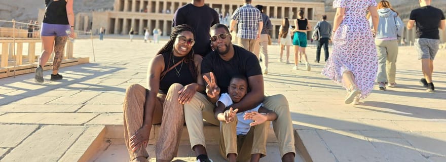 Au départ du Caire : Voyage en avion à Louxor et visite du tombeau du roi Tut