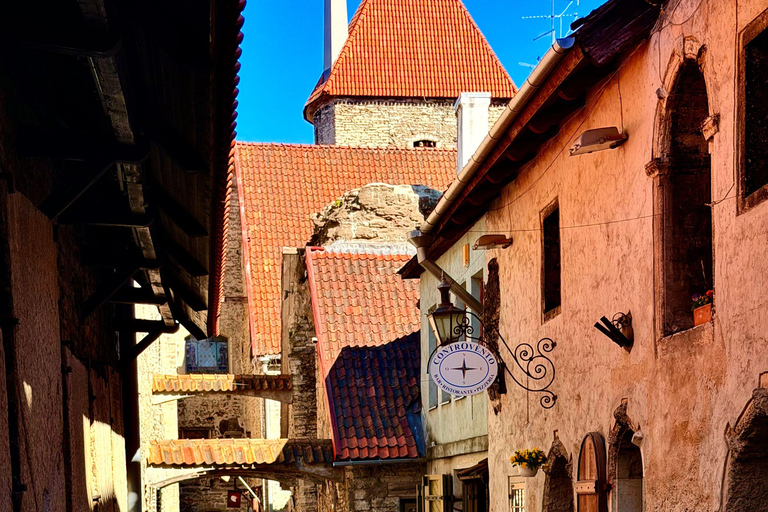 Tallinn Old Town: Medieval Stories, Estonian Food & Rooftop Complete Package: (Food & Drinks Included)