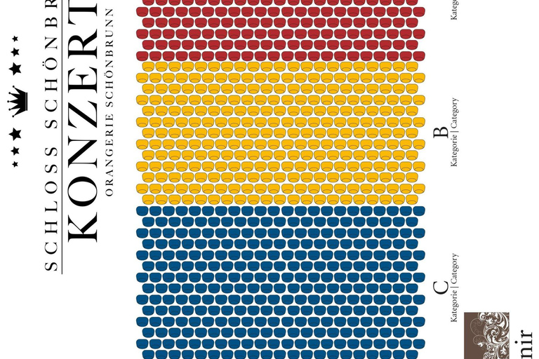 Vienna: Schönbrunn Palace Evening Tour, Dinner and ConcertVIP Category