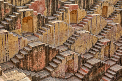 Jaipur: Abhaneri Stepwell and Harshat Mata Temple Tour