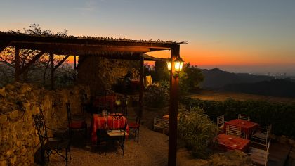 Wonderful Sunset and Dinner in the Castel Of Petrela - Housity
