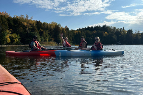 Excursion en kayak sur Island Lake depuis Toronto en RV - MotorhomeExcursion en kayak sur le lac Island au départ de Toronto en VR