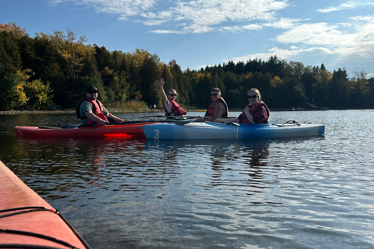 Excursion en kayak sur Island Lake depuis Toronto en RV - MotorhomeExcursion en kayak sur le lac Island au départ de Toronto en VR