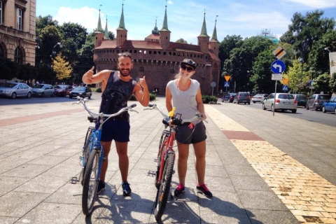 Cracovia: tour en bicicleta por el casco antiguo, Kazimierz y el guetoCracovia: recorrido en bicicleta por el casco antiguo, Kazimierz y el gueto