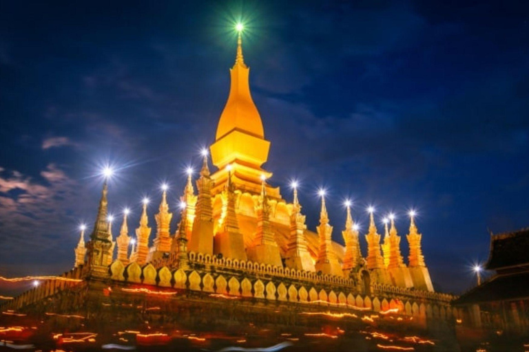 Vientiane: Private City Tour by EV TukTuk with Guide