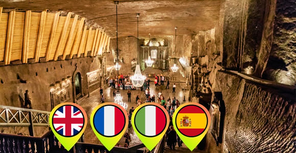 From Krakow: Guided Tour in Wieliczka Salt Mine