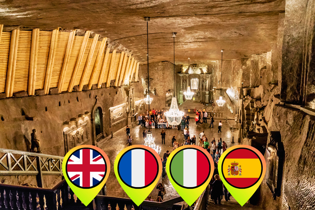 Desde Cracovia: Tour guiado por las minas de sal de Wieliczka