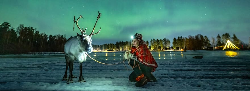 Luleå : Découvrez la culture samie, les rennes et les aurores boréales