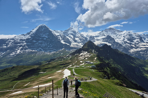 Männlichen : dégustation de fromages et de chocolats au sommet de la montagneMännlichen : Dégustation de fromages et de chocolats au sommet de la montagne