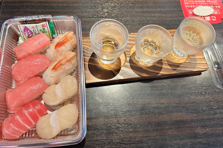 Tokyo - Fiskmarknad Tsukiji fiskmarknad - kulinarisk och pedagogisk rundturTokyo - Fiskmarknaden Tsukiji fiskmarknad Special Foodie Rundvandring