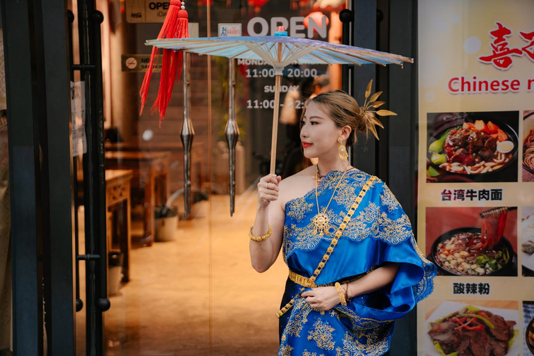 Phuket: Thai Costume Rental & Photoshoot in Phuket Old Town Thai Costume Rental with 1-Hour Photoshoot