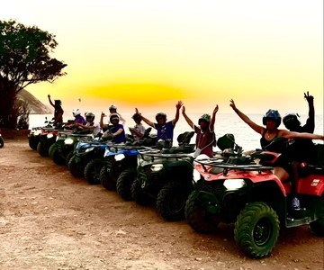 Agia Pelagia: Excursión en quad al atardecer o por la mañana y visita a la ciudad fantasma